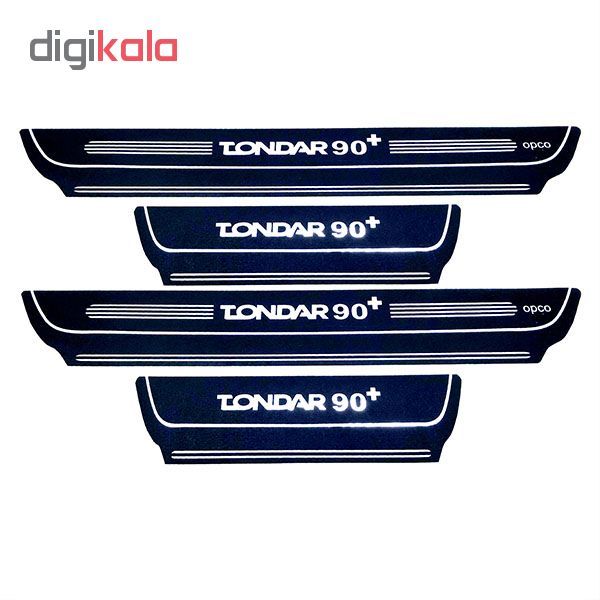 برچسب پارکابی خودرو کد SK052 مناسب برای تندر 90 پلاس مجموعه 4 عددی