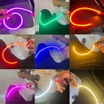 ریسه ال ای دی مدل نئون فلکسی 12V طول 0.5 متر