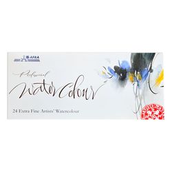 آبرنگ 24 رنگ افرا مدل  Whole Pans