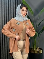 مانتو سنگدوزی سوین کد 1697