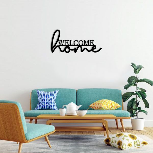 دیوارکوب ماهوت طرح Welcome Home