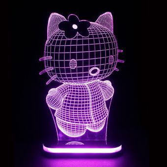 چراغ خواب کودک طرح کیتی