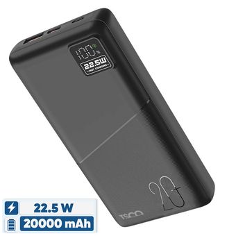 پاوربانک 22.5 وات تسکو مدل TP 957 ظرفیت 20000 میلی آمپر ساعت