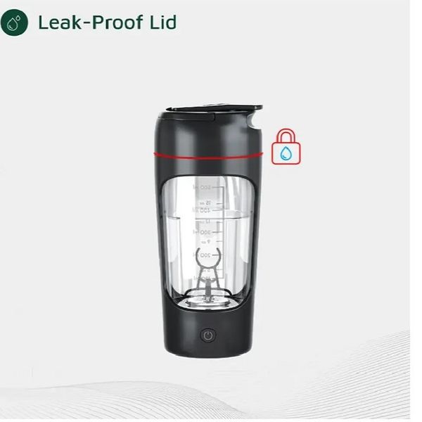 شیکر شارژی قابل حمل گرین لاین مدل Protein Mixer GNPRSH650MBK گنجایش 0.65 لیتر