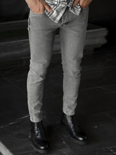 شلوار جین طوسی کد p207