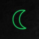 چراغ دیواری مدل تابلو نئون فلکسی طرح ماه