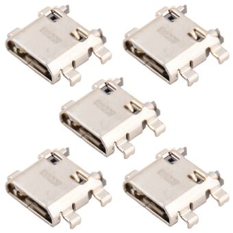 سوکت شارژ موبایل مدل G7102 مجموعه 5 عددی