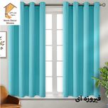 پرده نوین دکور سیلوانا مدل کتان 18 سایز 180 × 140 سانتی متر