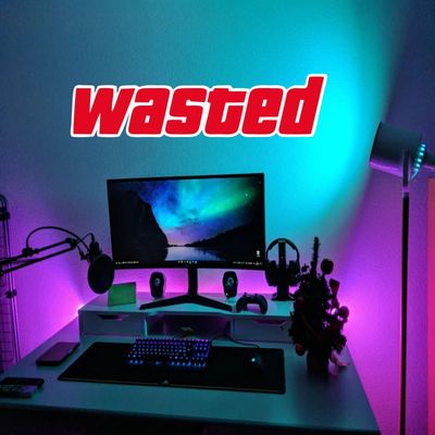 استیکر والتت مدل Wasted