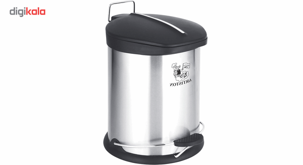 سطل زباله پدالی استیل آرتیستون صنعت کد 3005 گنجایش 5 لیتر