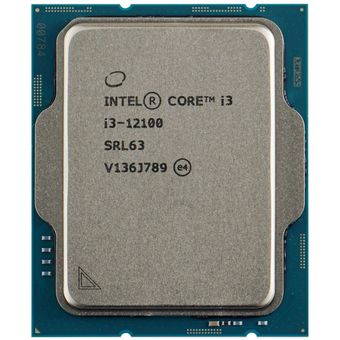 پردازنده مرکزی اینتل مدل Core i3-12100F TRAY