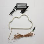 چراغ تزیینی مدل تابلو نئون طرح ابر*360