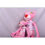 عروسک مدل پلنگ صورتی ارتفاع 55 سانتی متر