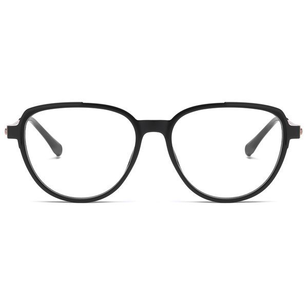 فریم عینک طبی گربه ای مدل TJ834C01P81 مناسب برای صورت گرد و بیضی