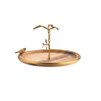 شیرینی خوری گلدکیش مدل گلدن برد GK829522