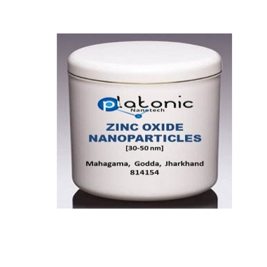 ZnO NPS - نانو ذرات اکسید روی (Zinc Oxide Nano Particles) محصول شرکت platonicnanotech در بسته های 1 ، 5 ، 10 گرمی