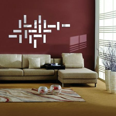 آینه پلکسی گلاس دکو وسنا مدل P2012 بیست تکه