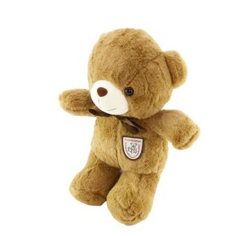 عروسک مدل خرس تدی پاپیونی کد I27V ارتفاع 38 سانتی‌متر