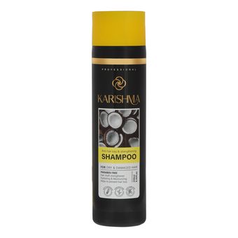 شامپو تقویت کننده و ضد ریزش مو کاریشما مدل Strengthener مناسب موهای خشک و آسیب دیده حجم 250 میلی‌لیتر، ضد الکتریسیته مو، فاقد پا