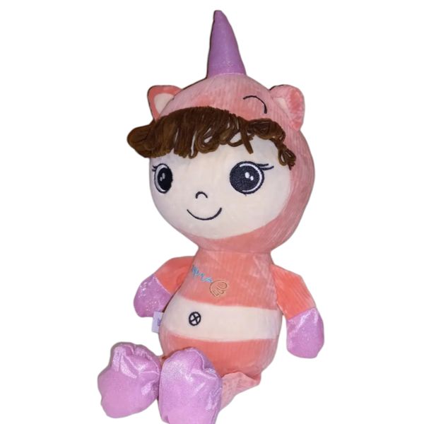 عروسک مدل دختر یونیکورن لباس کبریتی ارتفاع 50 سانتی متر*807