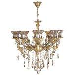 لوستر 8 شعله شاهان تک کد B/8017