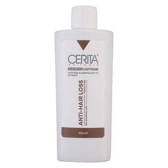 شامپو ضد ریزش مو سریتا مدل کافئین مناسب موهای چرب حجم 200 میلی لیتر