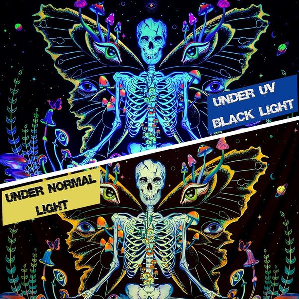 پوستر پارچه ای فیانی مدل بک دراپ بلک لایت کد F113