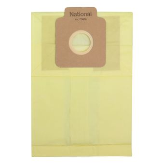 پاکت جاروبرقی ناسیونال مدل mc7540 بسته5عددی مناسب جاروبرقی ناسیونال مدل‌ 7590، 7580 و