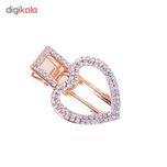 گیره مو طرح قلب کد 1-GB15