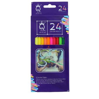مداد رنگی 24 رنگ ام کیو