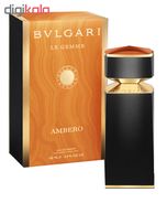 ادو پرفیوم مردانه بولگاری مدل Le Gemme Men Ambero حجم 100 میلی لیتر