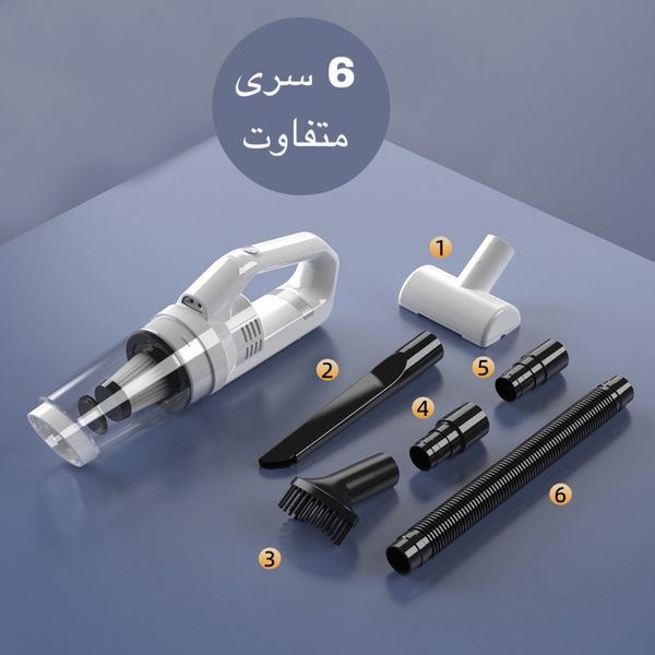 جارو شارژی خودرو