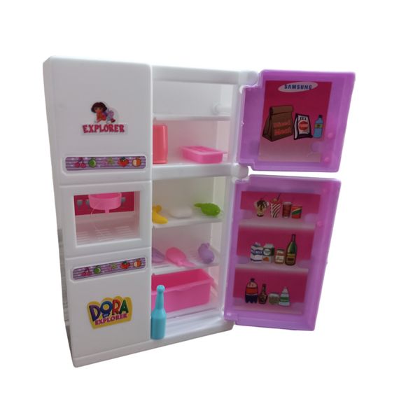 ست اسباب بازی آشپزخانه مدل یخچال دورا