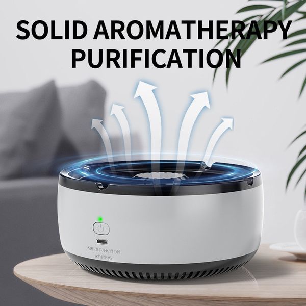 زیرسیگاری و مکنده دود هوشمند مدل Smart Ashtray 606