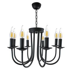 لوستر 8 شعله مدل عصایی