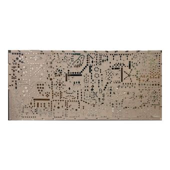 تابلو برجسته آیینه کاری مدل لیپان کد 6100