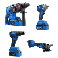 کیت شارژی براشلس 24 ولت 4 عددی ویوارکس مدل VR2404-BCK