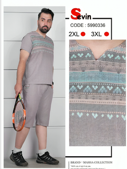 ست تیشرت و شلوارک مردانه new collection.سایز بندی