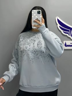 بلوز دورس زنانه طرح ابرنگی