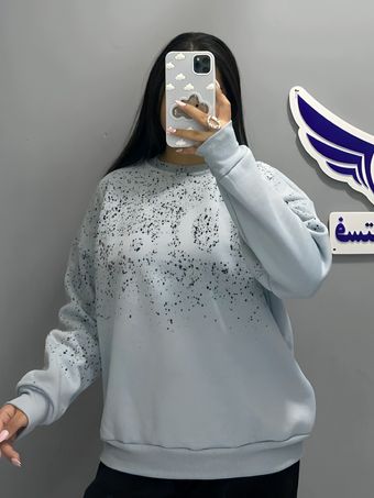 بلوز دورس زنانه طرح ابرنگی