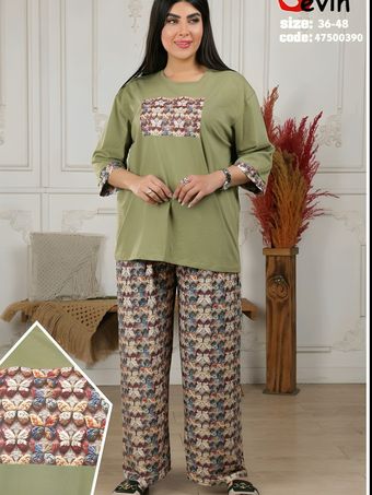 ست لباس راحتی زنانه بگی