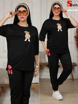 لباس زنانه ست لباس راحتی و ورزشی زنانه فری سایز