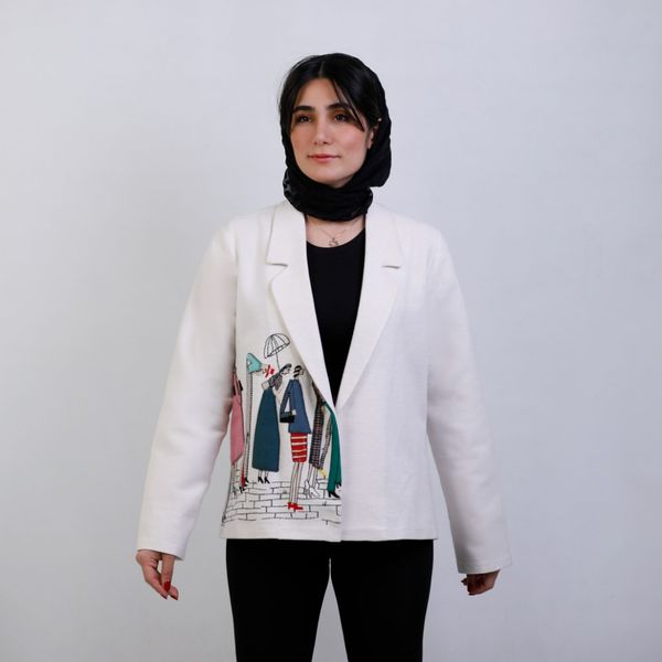 کت یقه انگلیسی آدمک