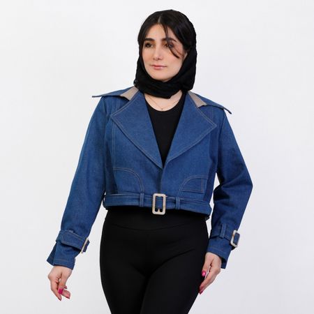 جکت کراپ جین
