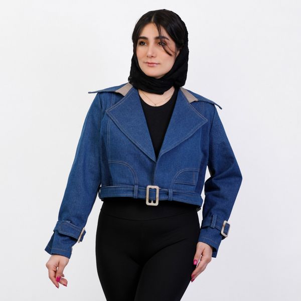 جکت کراپ جین