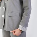 کت و شلوار آستین تور