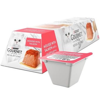 دسر گورمت با طعم ماهی سالمون دو عددی آلمانی 114 گرمی