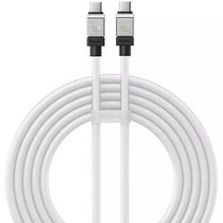 کابل دوسر TYPE-C بیسوس مدل CAKW000301 طول 200 سانتی متر 100 وات