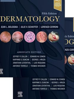 Dermatology Bolognia 3 Vol 5th Edition 2025