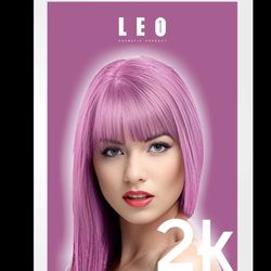 شامپو رنگ لئو وان LEO کد 2K